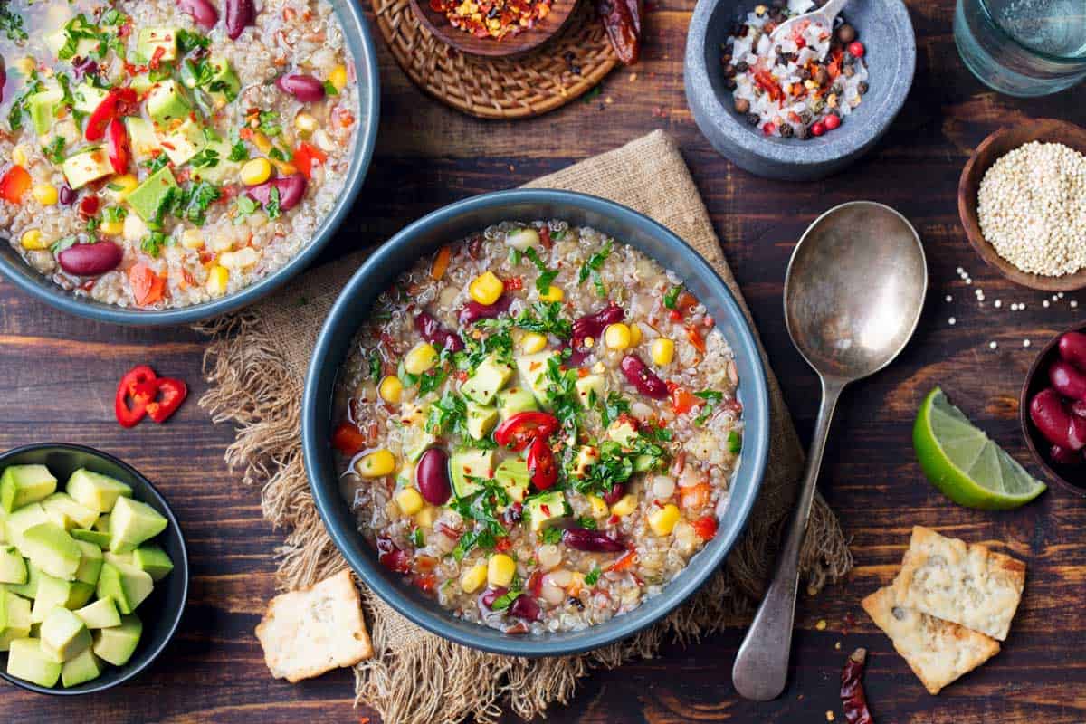 Sopa de Quinoa